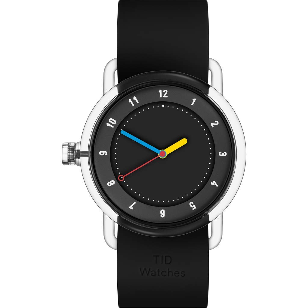 TID Watches 005 Limited Edition Men's Watch - Black Stainless Steel Chronograph - Inspired by Builders Club - Perfect for Business Meetings & Special Occasions
