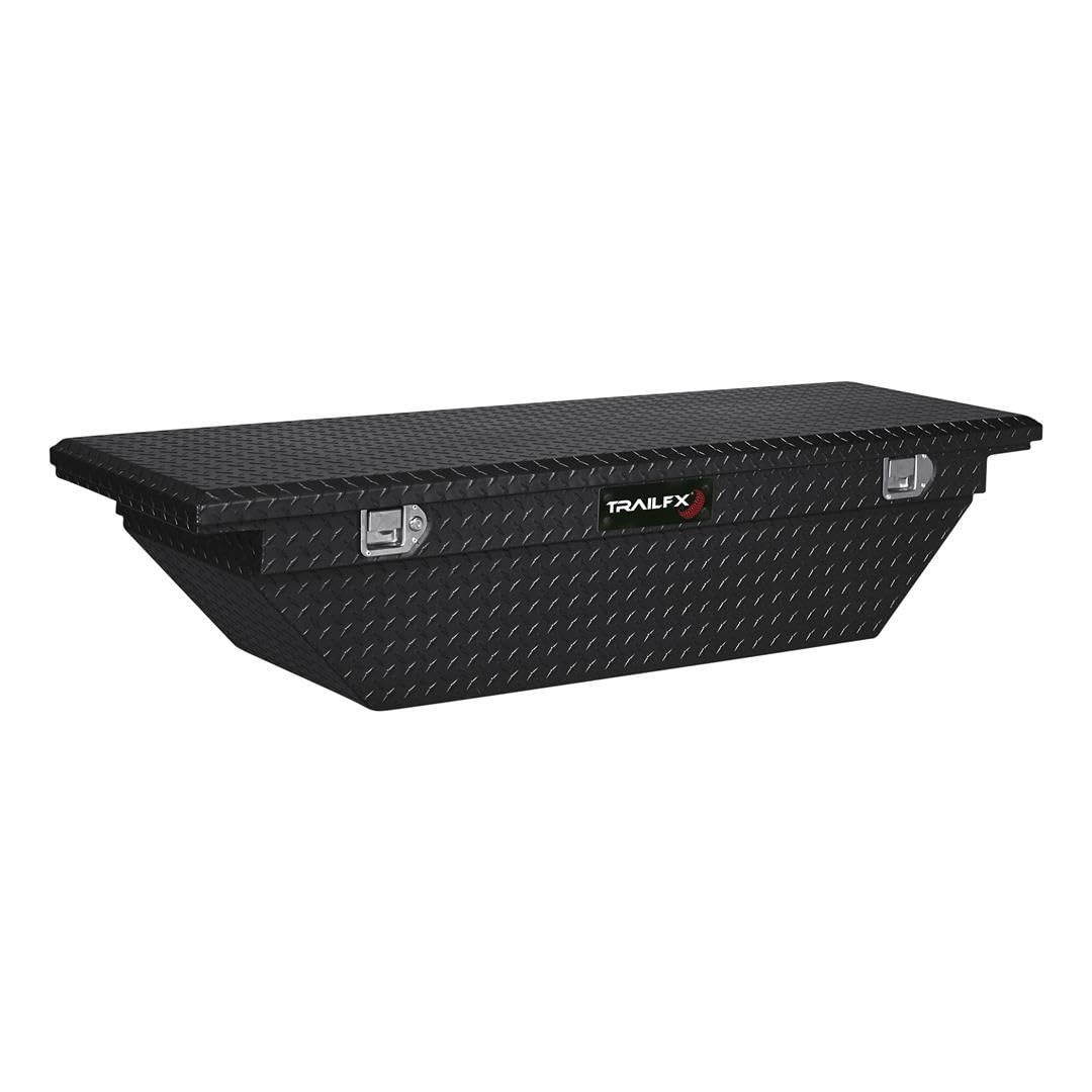 TFX TOOLBOX 120602 60-Inch Low Profile Crossover Tool Box - Heavy Duty Aluminum Storage for Trucks, Vans & Work Vehicles - Perfect for Mechanics, Contractors & DIY Enthusiasts