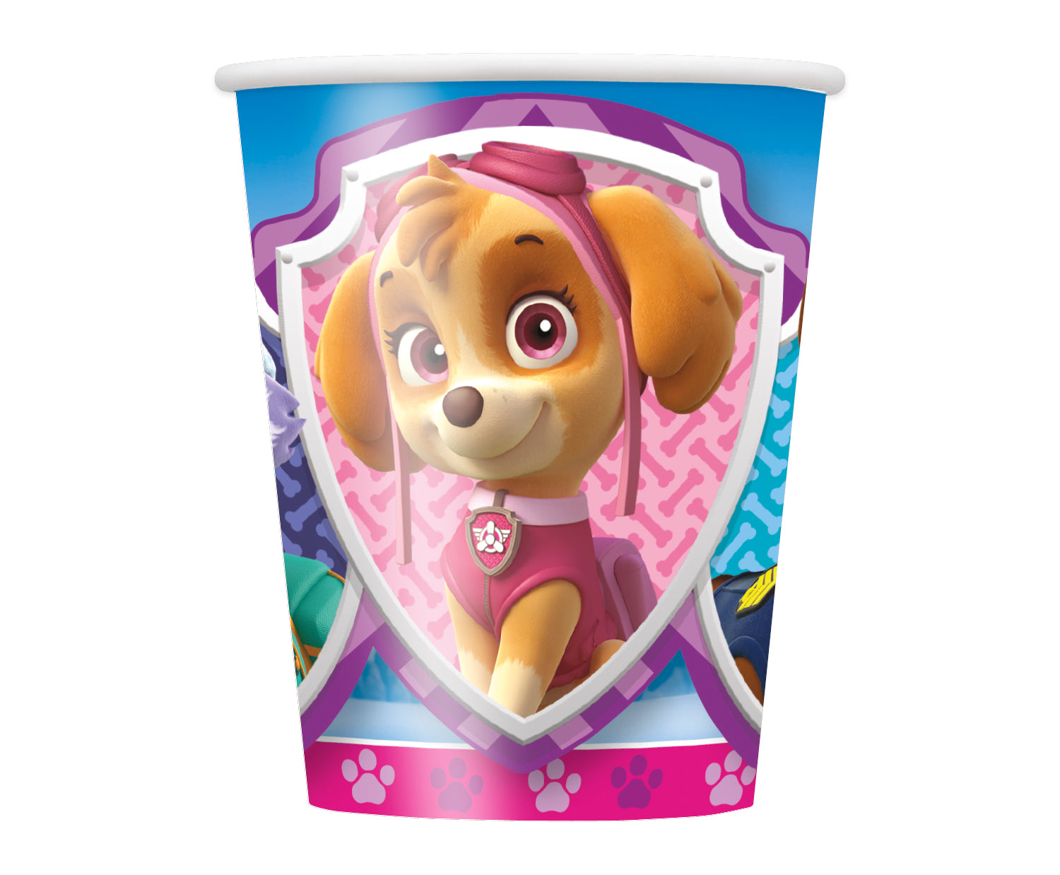 Paw Patrol Themed 9oz Insulated Kids Cup with Lid - 8 Pack - Perfect for School Lunches, Birthday Parties & Outdoor Adventures