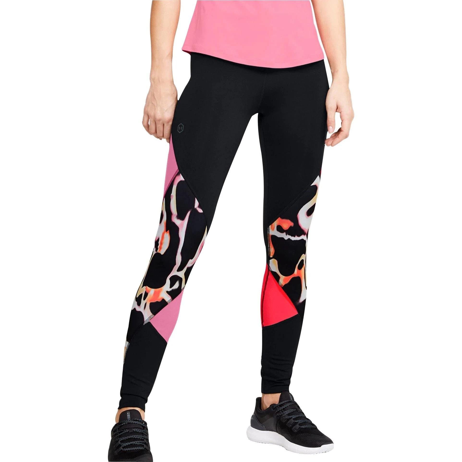 Under Armour Women's Rush Wild Legging - High-Performance Workout Leggings for Running, Yoga & Gym | Moisture-Wicking & Breathable Activewear