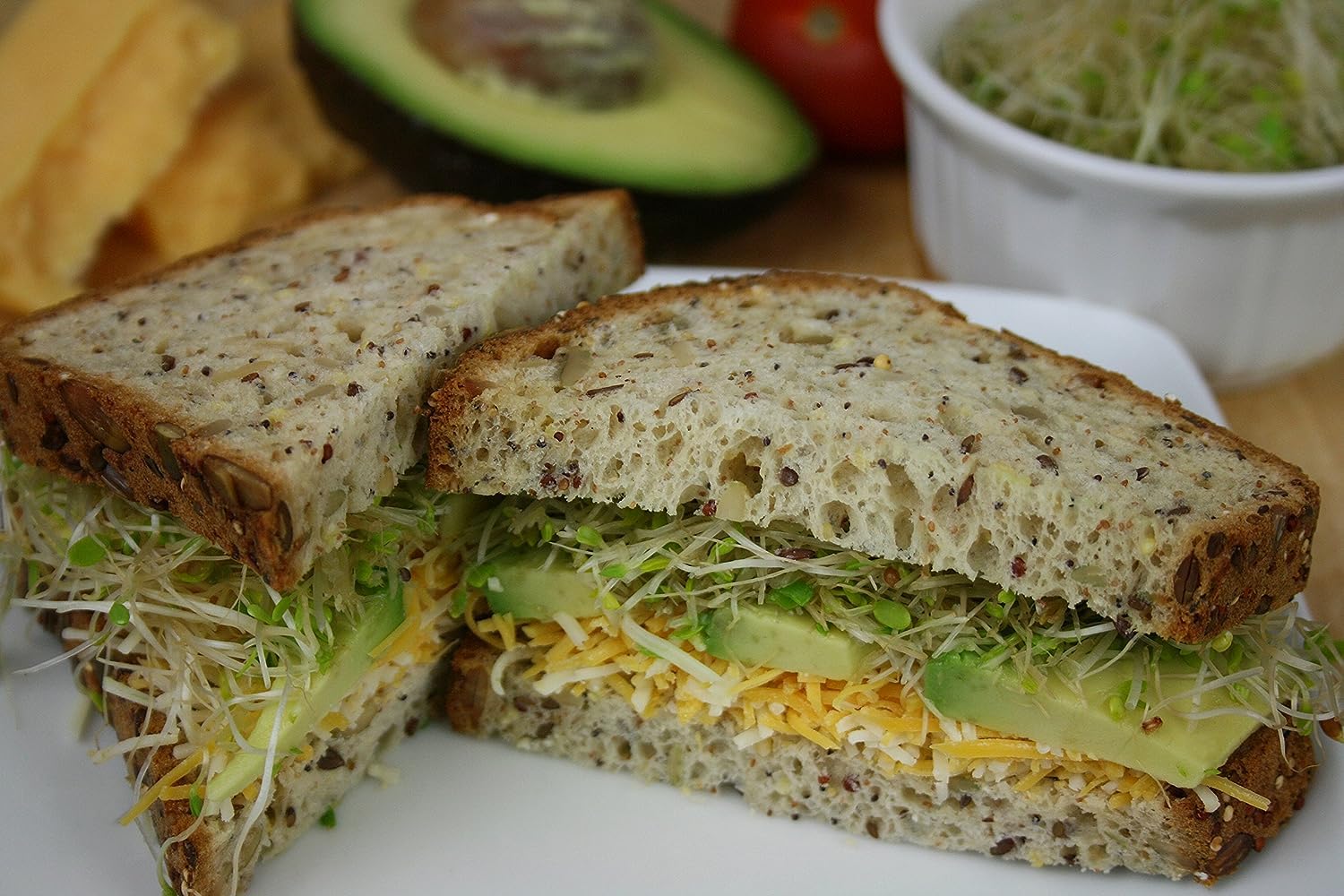 Franz Bakery Gluten Free Great Seed Bread 2 Pack (2 x 20oz) - Healthy Whole Grain Sandwich Bread for Toast & Sandwiches | Includes Free Gluten Free Lifestyle Guide | Perfect for Breakfast, Lunch & Snacks
