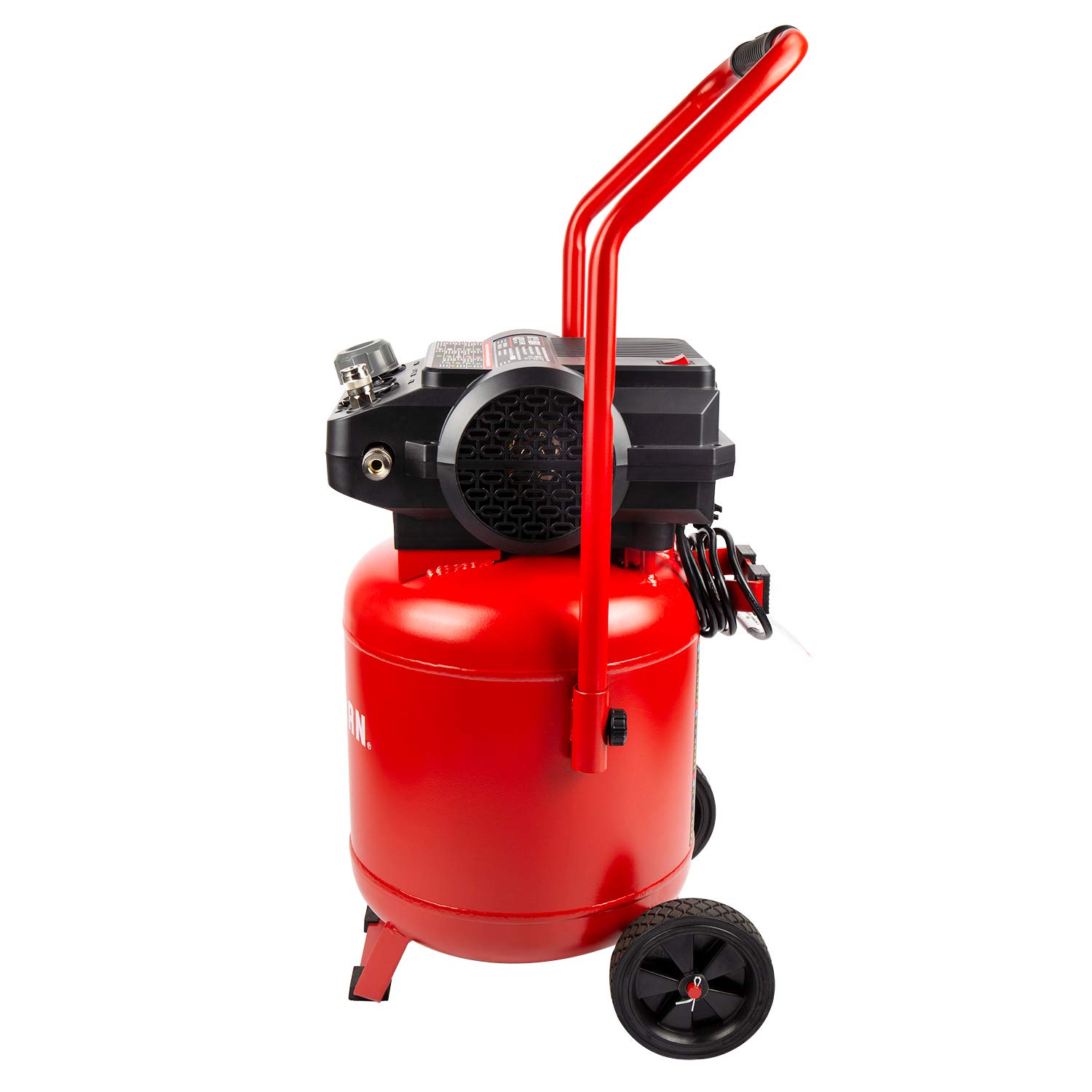 Craftsman 10 Gallon 1.8 HP Oil-Free Air Compressor - 150 PSI Max, Vertical Portable Air Tool for Home Garage & Workshop (Model CMXECXA0331042) - Perfect for Inflating Tires, Powering Nail Guns & Airbrushing