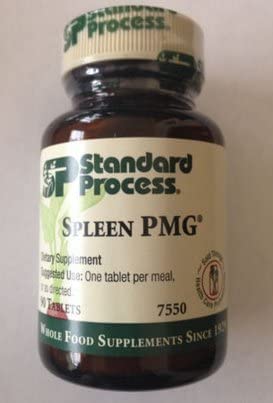 Standard Process Spleen PMG® Dietary Supplement - 90 Tablets for Immune Support & Detox | Supports Healthy Spleen Function | Ideal for Wellness Routines & Detox Programs