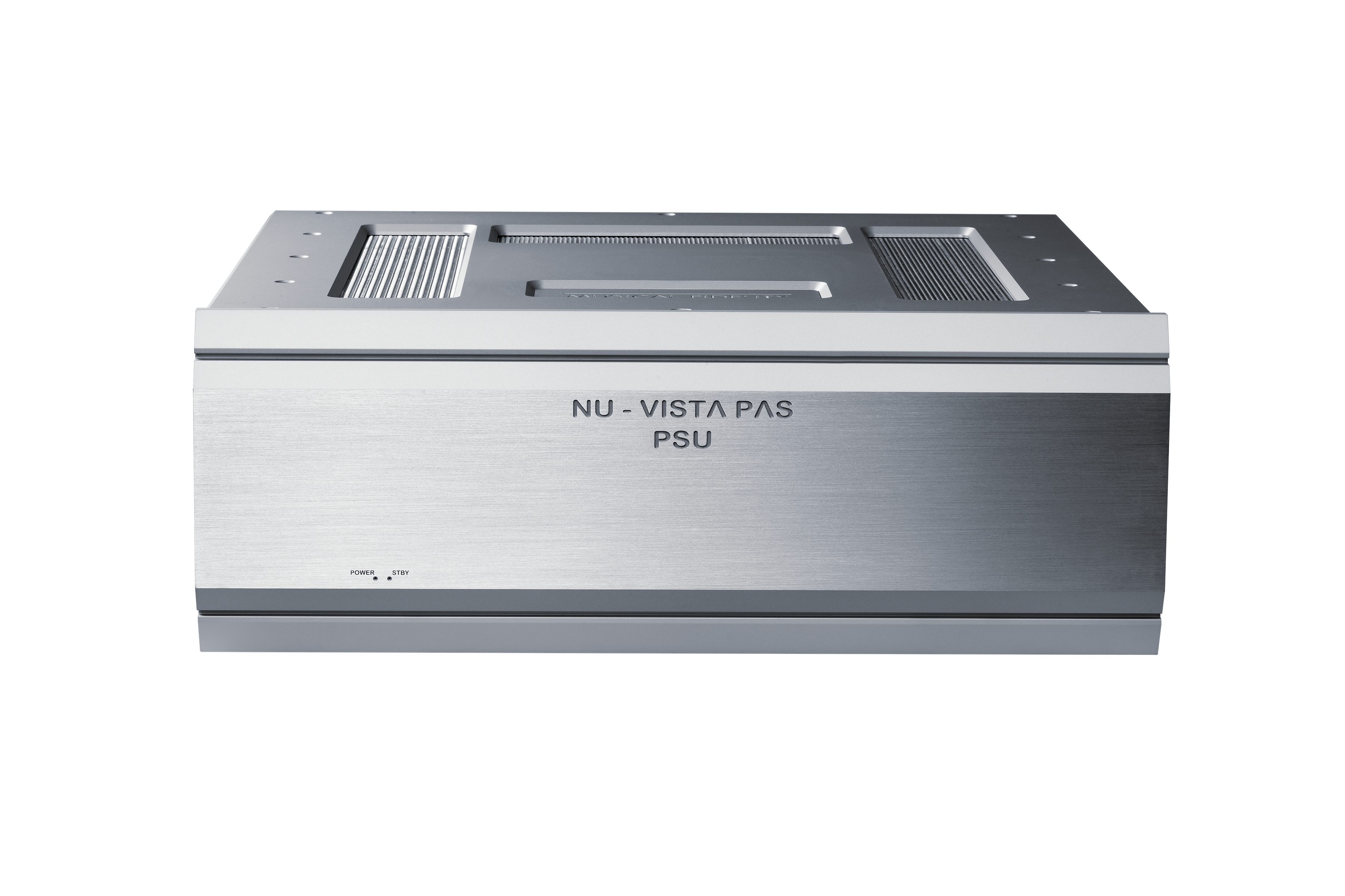 Musical Fidelity Nu Vista PAS Fully Balanced Discrete Stereo Power Amplifier with Separate PSU - High-End Audio System for Home Theater & Music Listening