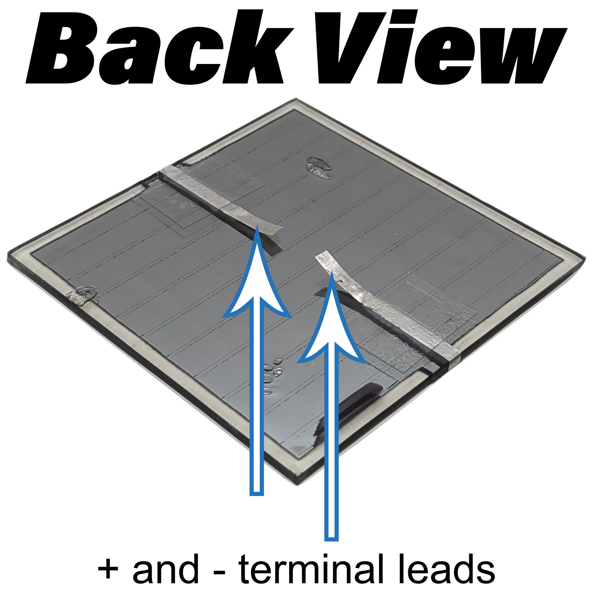 High Efficiency CIS Solar Cell - 4.7VDC Output (0.25W Max) - 60x60x2mm Compact Size - Ideal for DIY Solar Projects, Small Electronics & Outdoor Charging