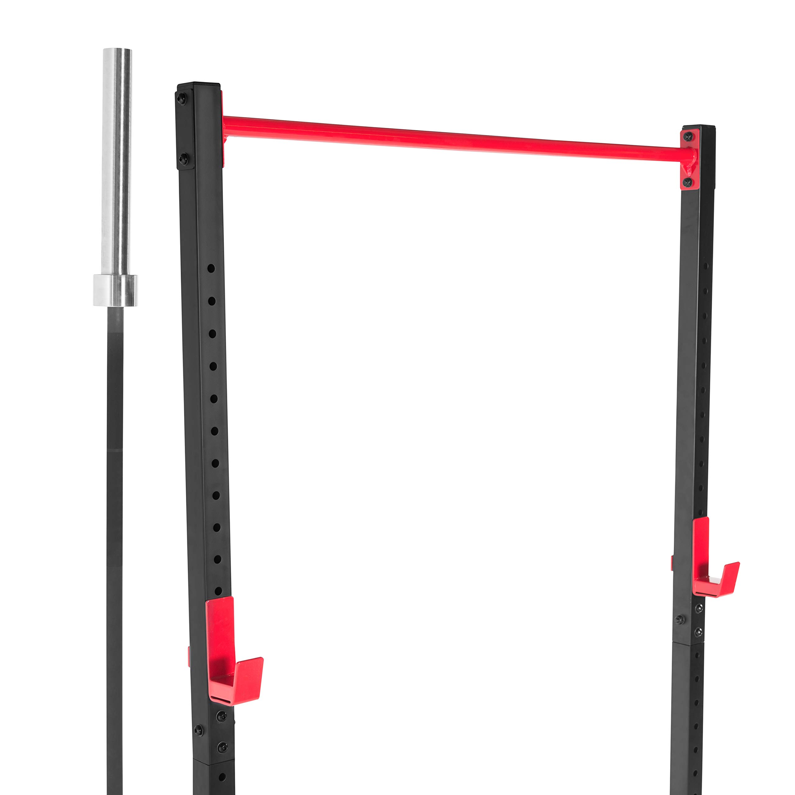CAP Barbell Power Racks & Attachments for Home Gym Strength Training - Heavy Duty Squat Rack with Pull-Up Bar & Weight Plate Storage