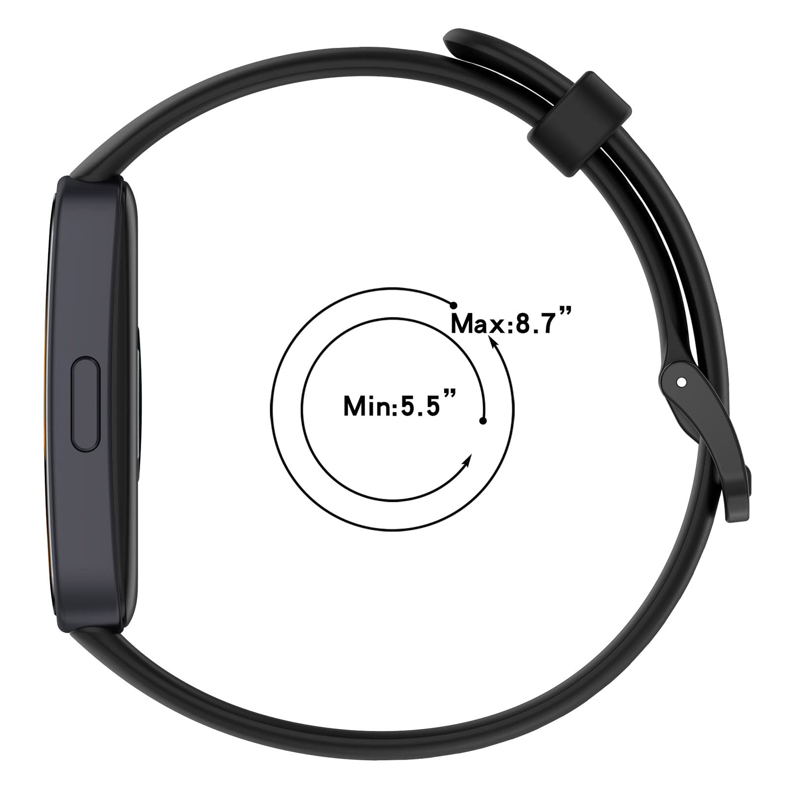 Huawei Band 8/9 Silicone Strap - Sport Bracelet for Men & Women - Gym & Daily Use