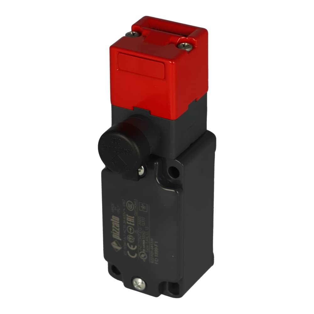 FD 1899-F1 Safety Switch - Key Operated with Auxiliary Release, 1NO + 1NC Contacts | Industrial Electrical Control for Machinery & Equipment | Perfect for Factory Automation & Safety Systems