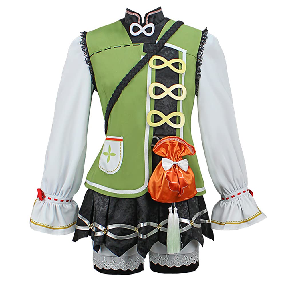 Gegecos Genshin Impact Yaoyao Cosplay Costume - Anime Game Character Outfit for Halloween, Comic Con & Cosplay Events