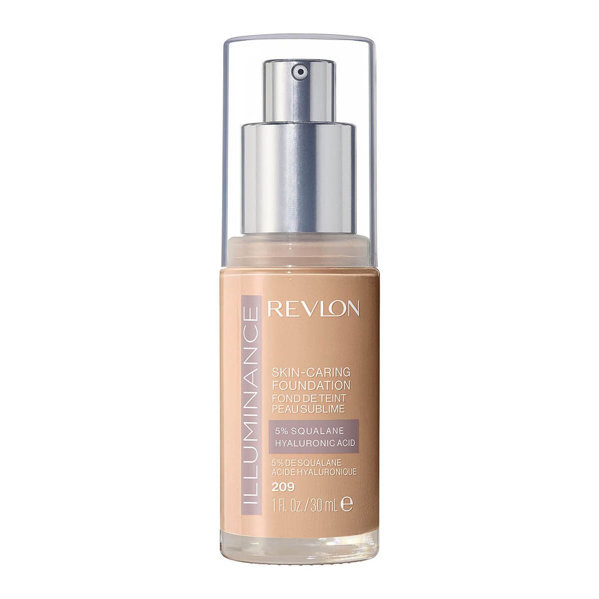 Revlon Illuminance Liquid Foundation - Shade 209 Buff Beige, Medium Coverage, Oil-Free Makeup for Flawless Skin | Perfect for Daily Wear & Special Occasions