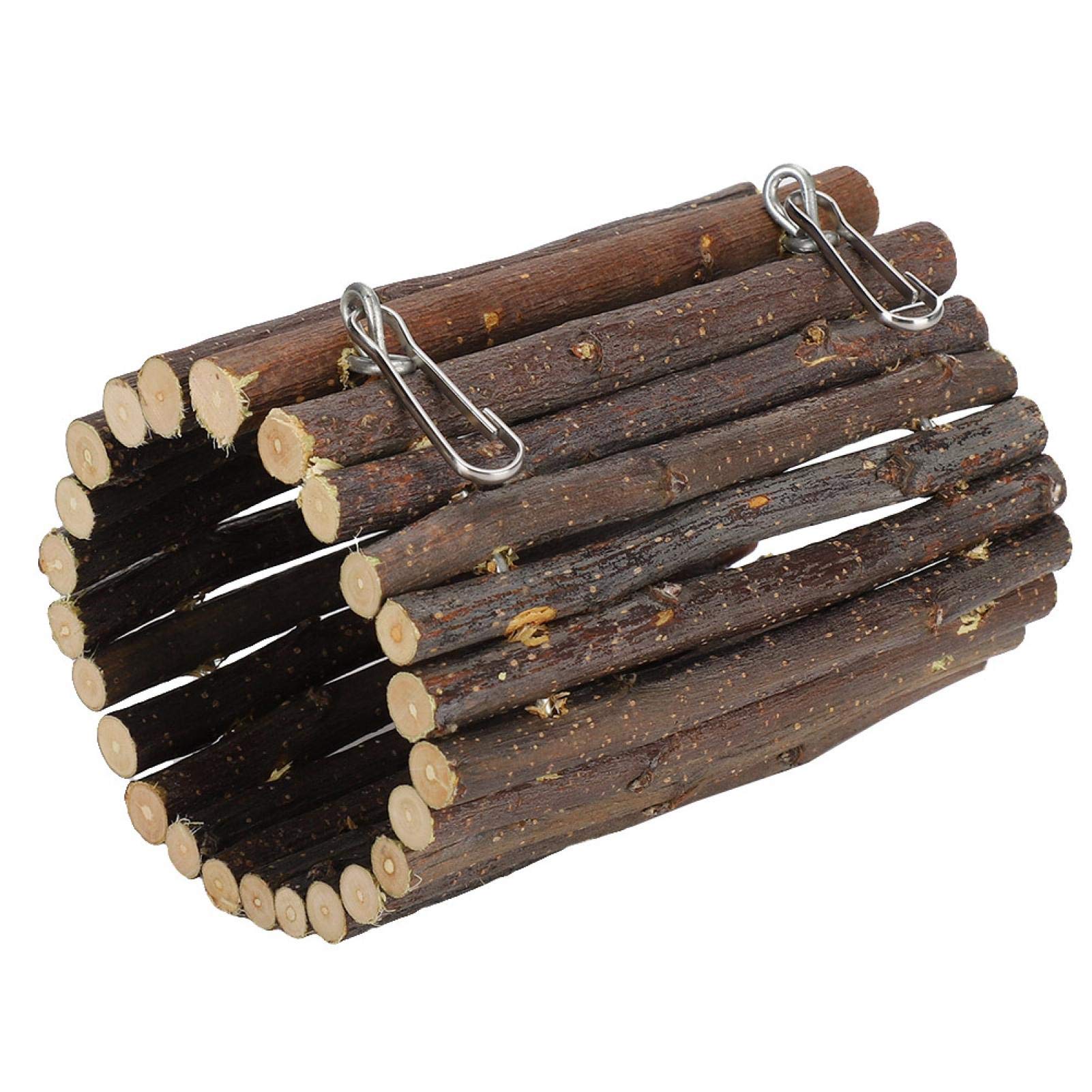 Hamster Chew Toy & Pet Tunnel - Safe Hanging Bridge for Small Pets like Hamsters, Gerbils & Mice | Durable Cage Accessory for Play & Exercise | Perfect for Playtime, Enrichment & Stress Relief