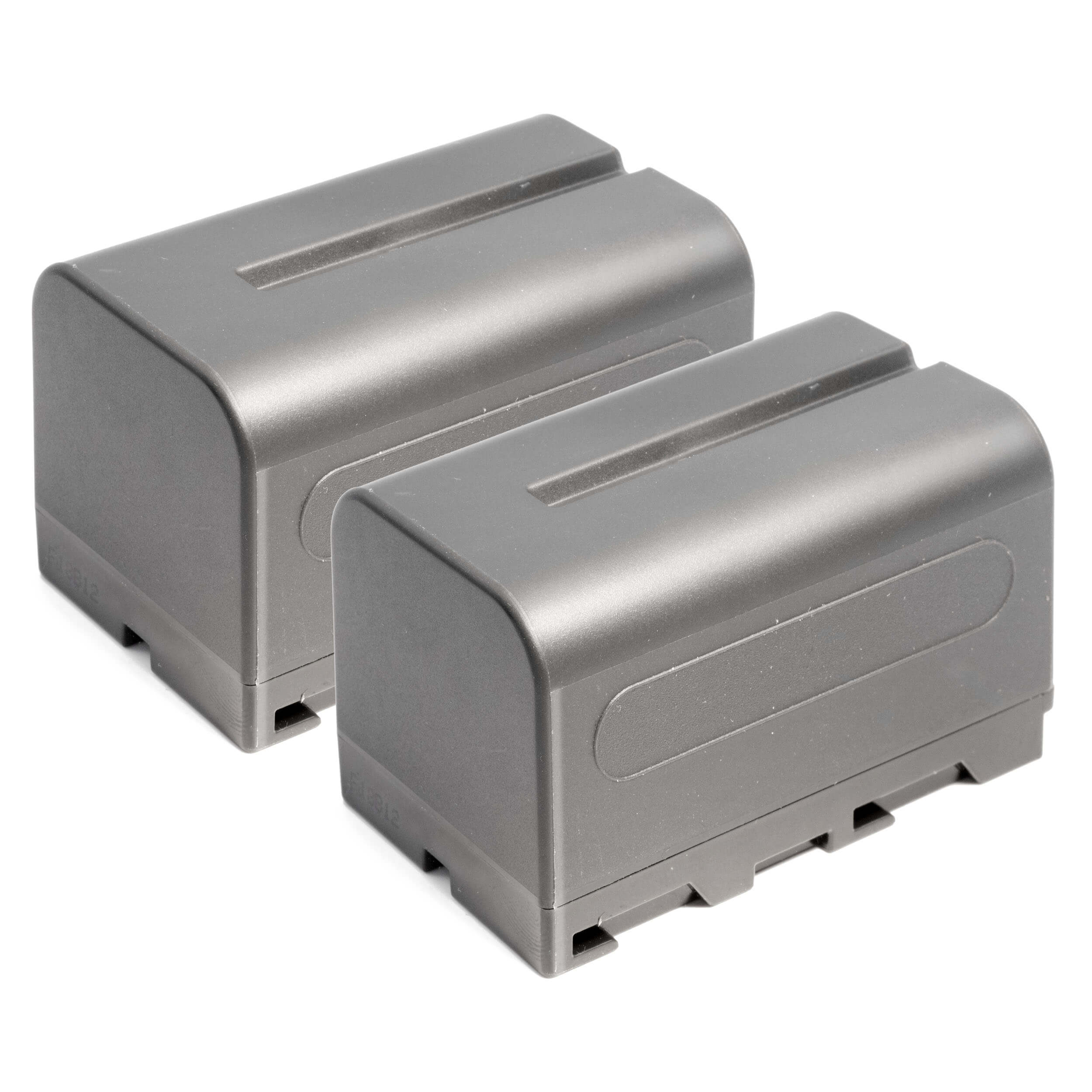 NP F750 Two Rechargeable Li-Ion Batteries for Sony Cameras - Long Lasting Power for Photography & Videography - Perfect for Travel, Events & Professional Shoots