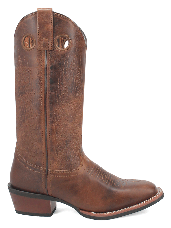 Laredo 20008 Women's SABLE Leather Boots in Tan Brown - Stylish & Comfortable Western Boots for Cowgirl Fashion, Riding, and Everyday Wear