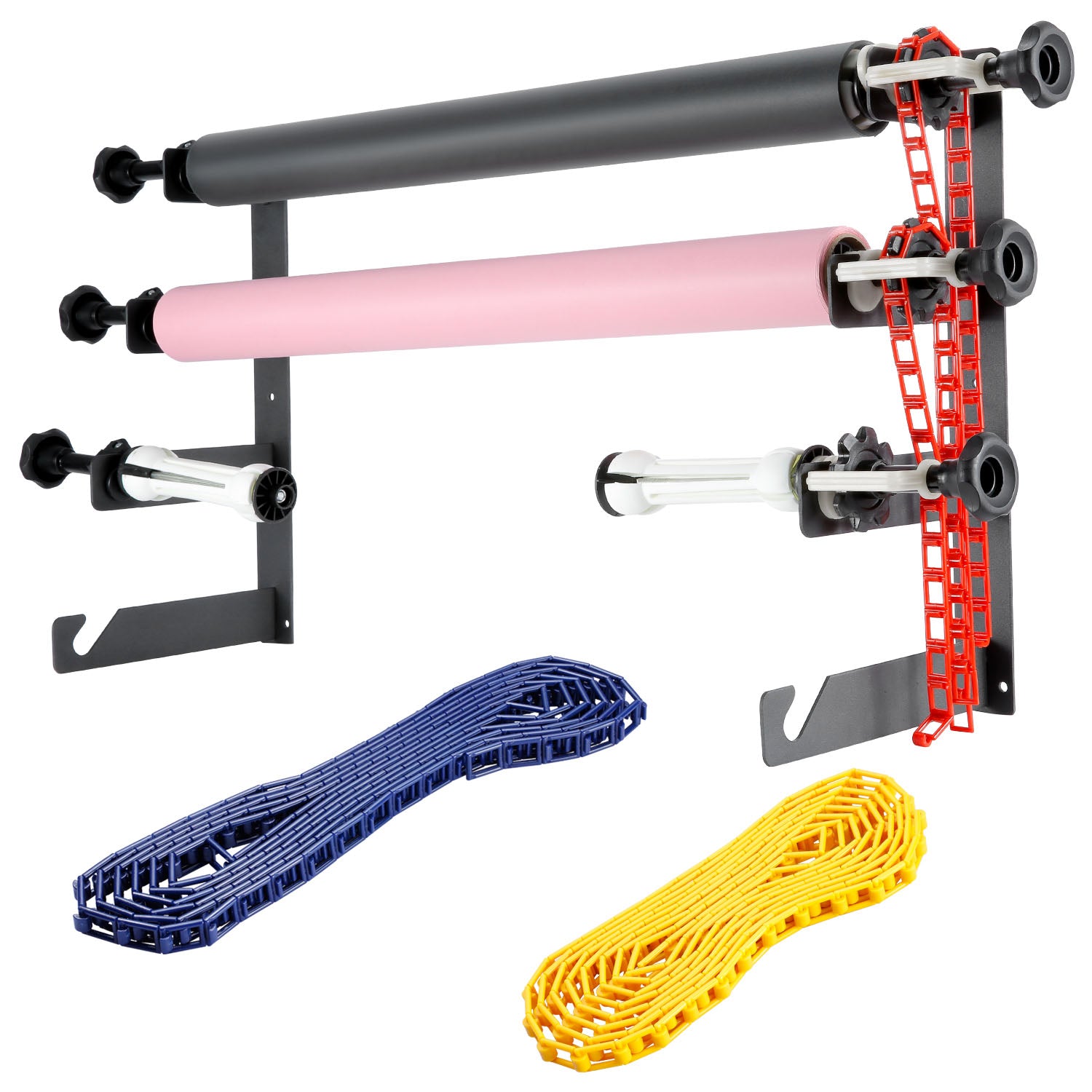 NEEWER 4 Roller Manual Background Support System for Photography Studio - Portable Backdrop Stand for Photo Video Shooting, Green Screen, YouTube Content Creation