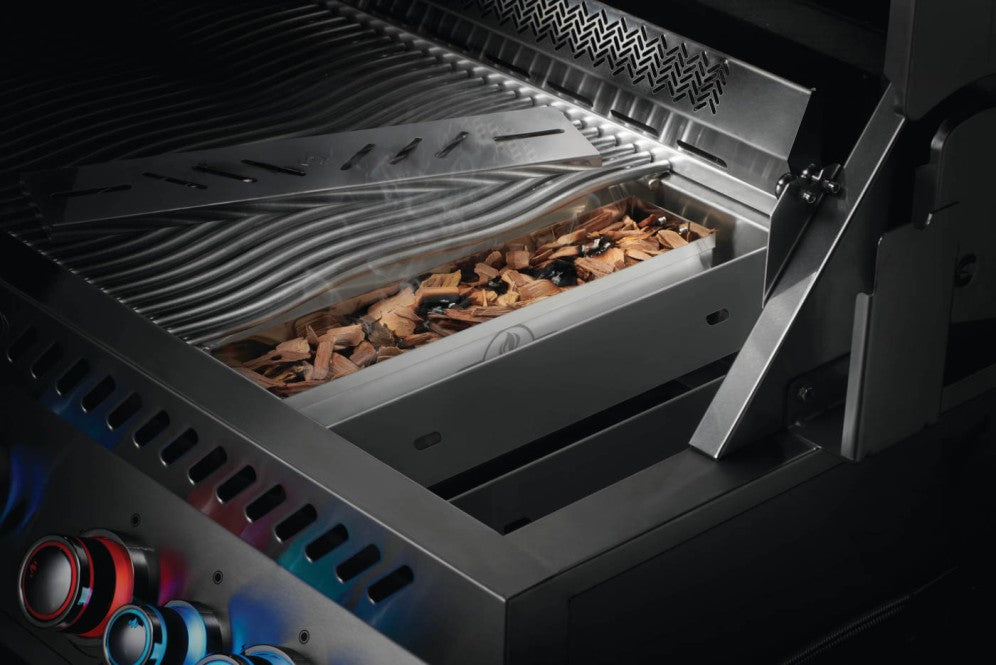 Napoleon 67013 Stainless Steel Smoker Box for Grills & BBQs – Perfect for Wood Chips, Smoking Meats & Enhancing Flavor on Gas Grills, Outdoor Cooking & Backyard Parties