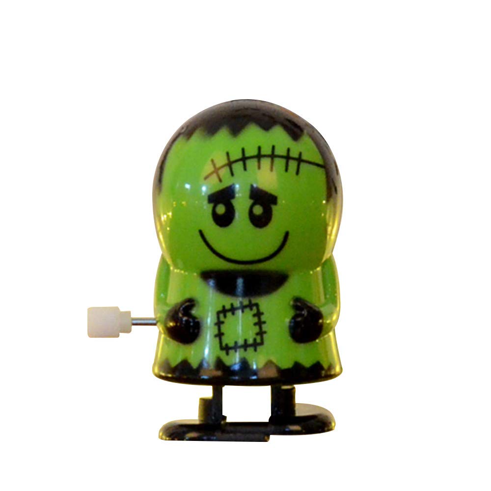 Halloween Wind Up Jumping Pumpkin Monster Toy - Spooky Clockwork Bounce Gift for Kids, Halloween Party Decorations & Home Decor - Perfect for Trick or Treat, Haunted House Props, and Themed Party Favors