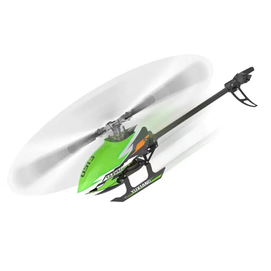 Yuxiang F150 6CH 6-Axis Gyro 3D/6G RC Helicopter with Dual Brushless Direct Drive Motor - Flybarless Design for Indoor/Outdoor Aerial Stunts & Beginner Pilots