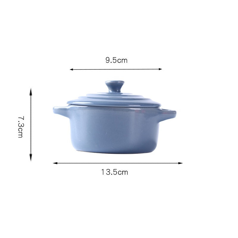 Kalours Mini Baking Pot with Lid - 50% Off Clearance Sale | Perfect for Cupcakes, Brownies & Small Batch Baking