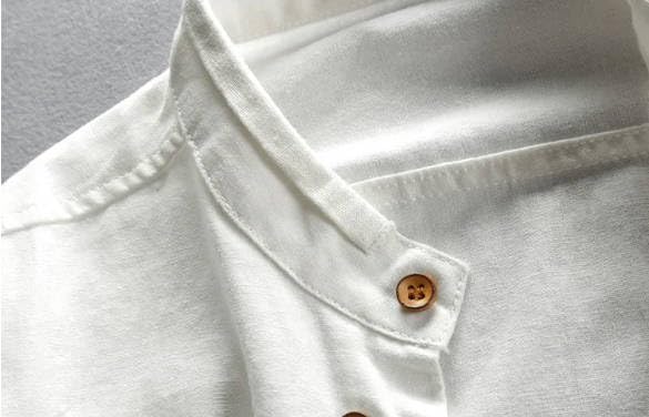 Soulona Men's Japanese Style Casual Shirt - Trendy Kimono Inspired Button Up Top for Streetwear & Everyday Fashion