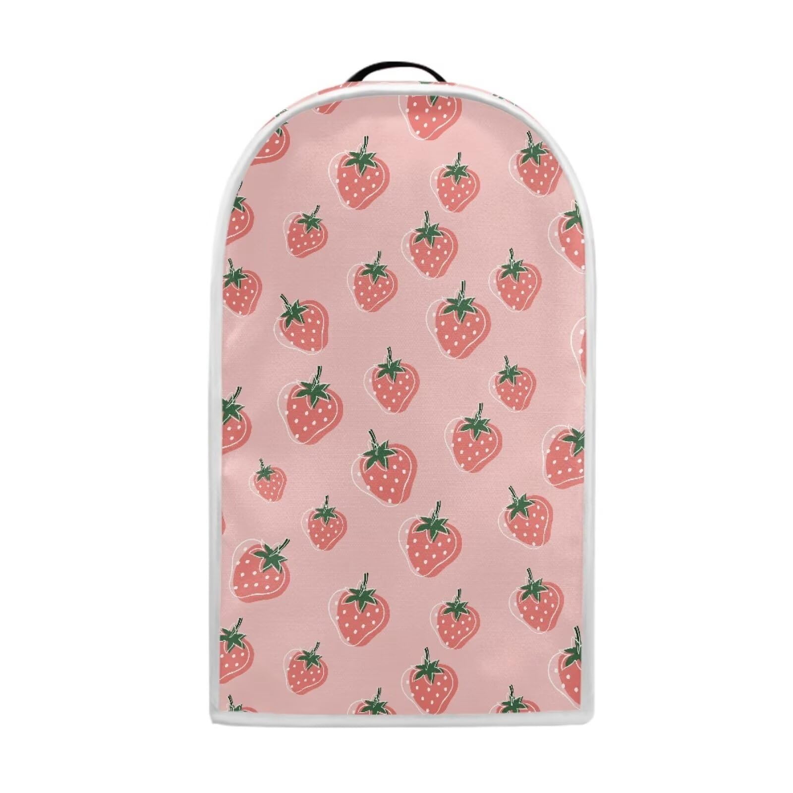 Universal Blender Cover - Durable, Waterproof Fabric Appliance Protector for Kitchen - Fits Most Small Blenders - Home Decor Organizer with Strawberry Design - Perfect for Countertop Storage & Kitchen Organization