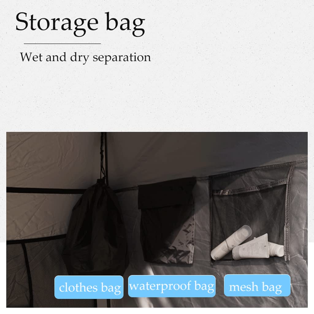 HIRNER Portable Changing Tent - Waterproof & Durable Outdoor Shower Tent for Camping, Beach, Pool & Travel - Quick Setup Privacy Shelter for Changing Clothes