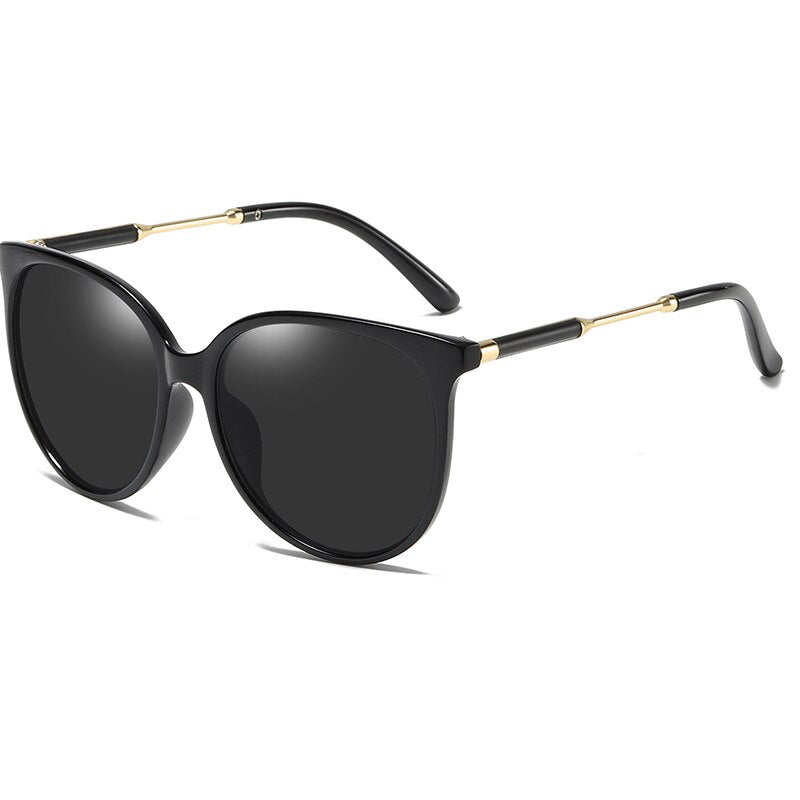 Aidien Women's Full Rim Polycarbonate Oval Reading Glasses with Sunglasses B350 - Stylish Eyewear for Reading & Outdoor Activities