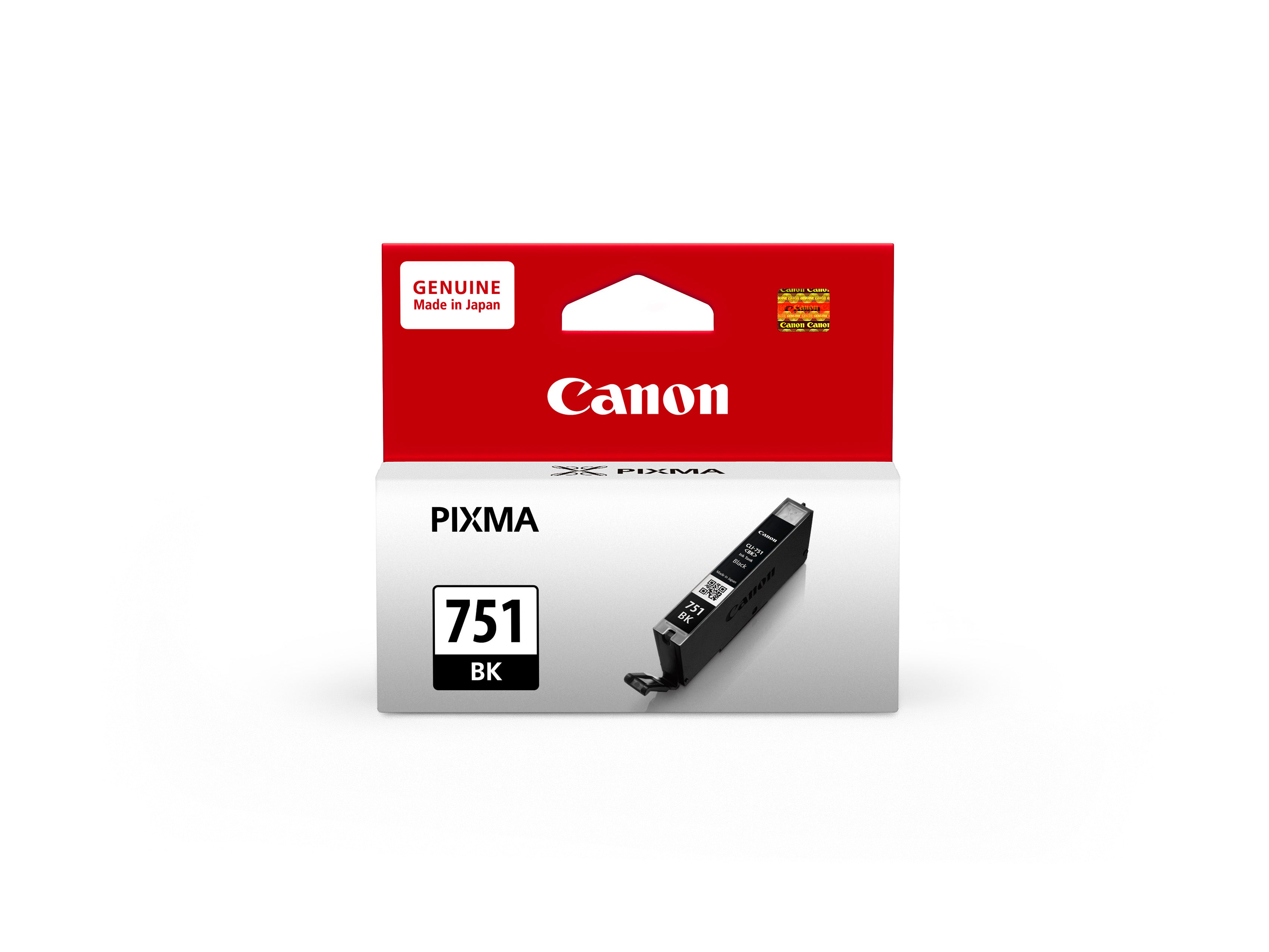Canon CLI 751 Black Ink Cartridge - High-Quality Replacement for Canon Printers - Perfect for Home, Office & Photo Printing