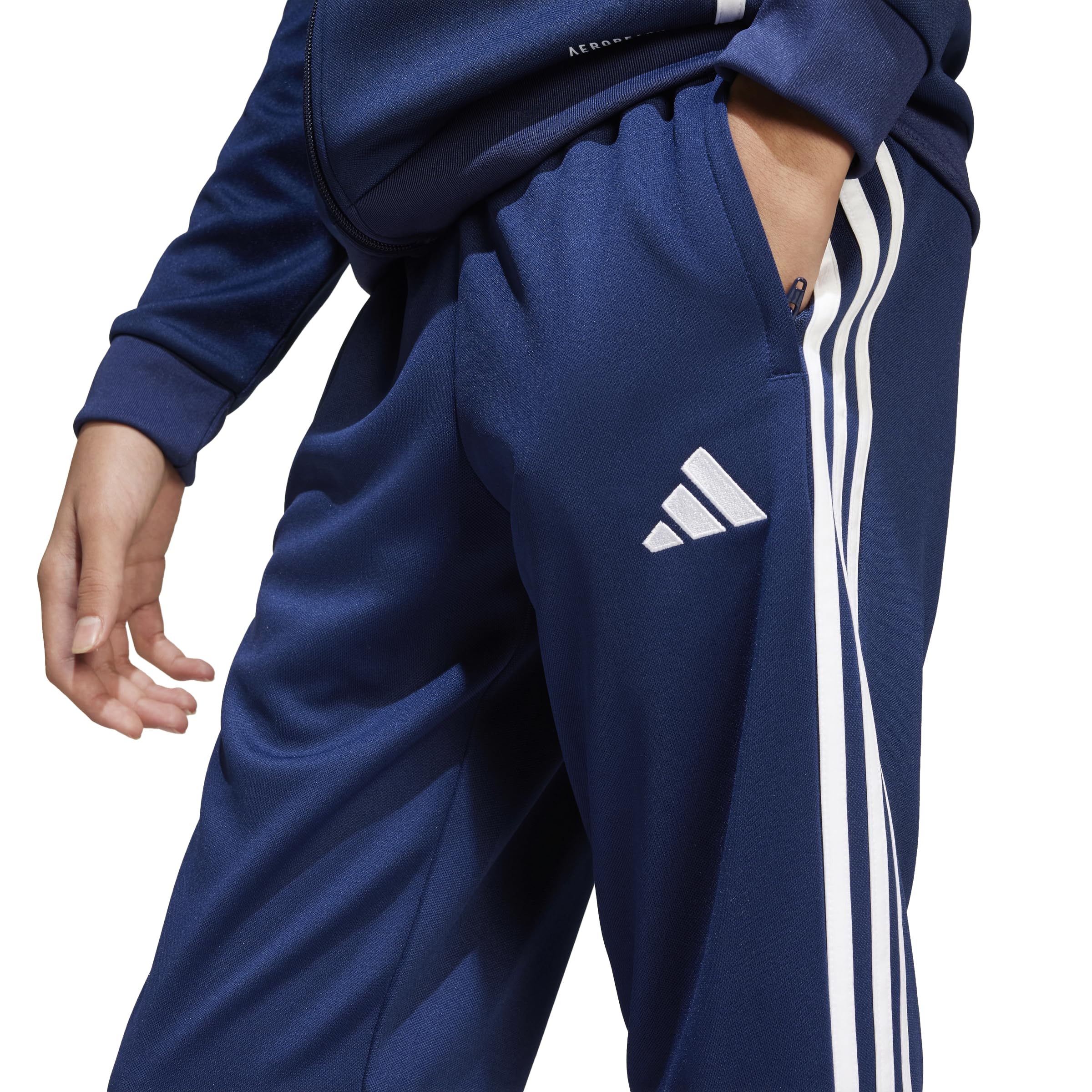adidas Kids' Tiro 25 Essentials Training Pants - Youth Soccer & Basketball Practice Joggers for Boys & Girls - Comfortable Athletic Pants for School Sports & Gym Workouts