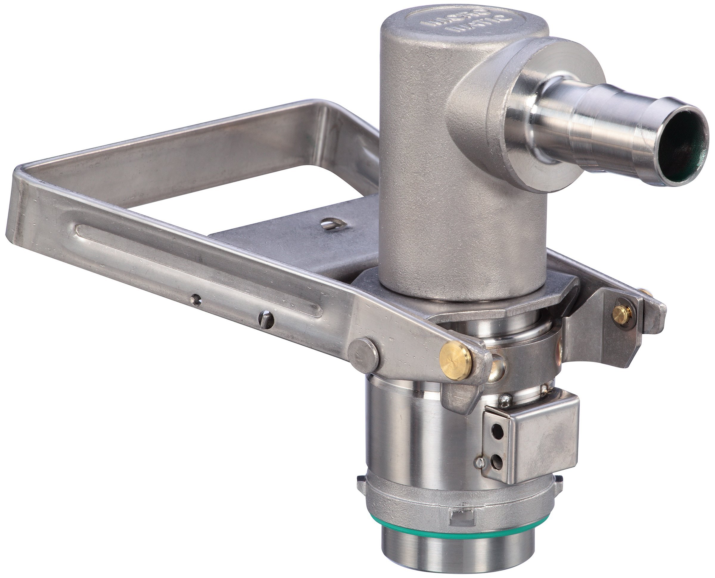 BlueDEF DEF744-048 Tote Dispense Coupler for Diesel Exhaust Fluid (DEF) - Heavy Duty Dispensing Nozzle for Trucks, Tractors & Equipment - Ideal for DEF Storage Tanks & Bulk Fluid Transfer