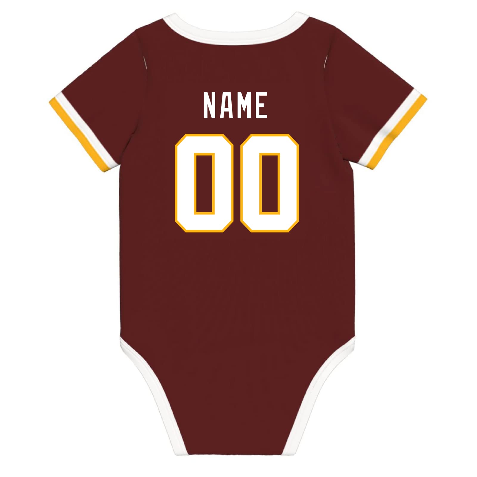 Custom Personalized Baby Clothes Set - 100% Cotton Embroidered Name & Number Outfit - Perfect Baby Shower Gift & Newborn Photoshoot Outfit
