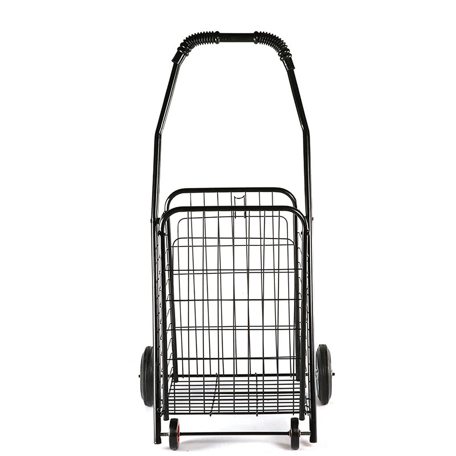 Portable Shopping Cart - High Capacity Multifunctional Foldable Grocery Luggage Cart for Travel, Camping & Beach | Lightweight Collapsible Handcart for Groceries, Picnics & Outdoor Adventures