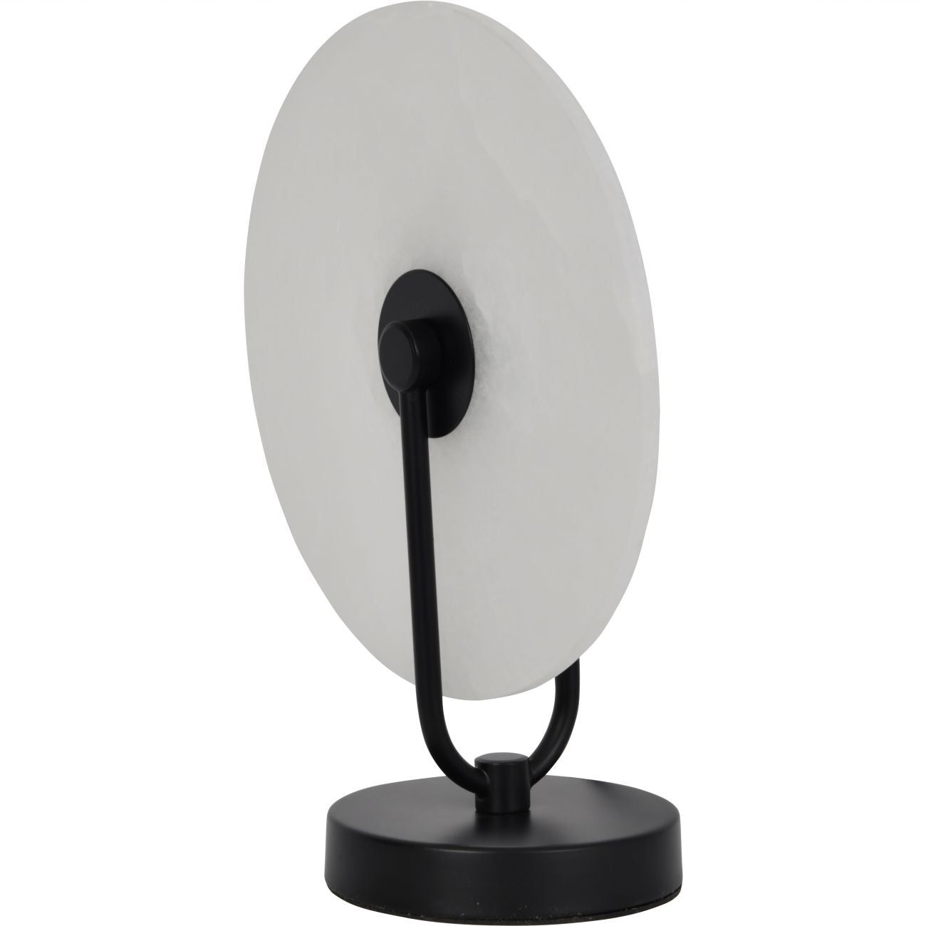 Barkway Marble LED Table Lamp - Modern Bedside Night Light for Living Room, Bedroom & Office - Energy Efficient Dimmable Desk Lamp with USB Port - Perfect for Reading, Working & Relaxing
