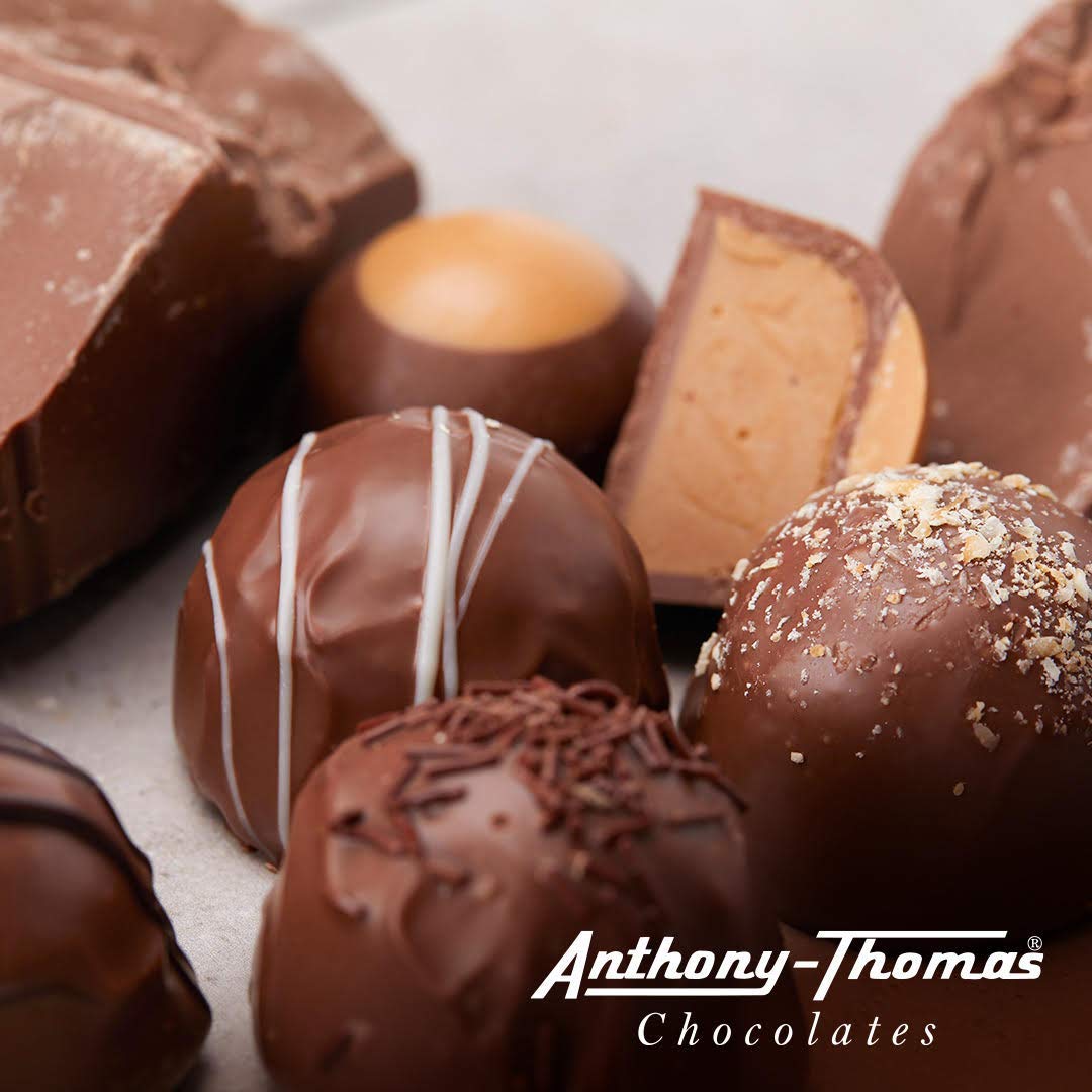 Anthony Thomas Great Tasting Peanut Butter & Milk Chocolate Buckeyes - 12 Count Box | Ohio's Famous Candy | Perfect for Holiday Gifts, Office Treats & Party Favors