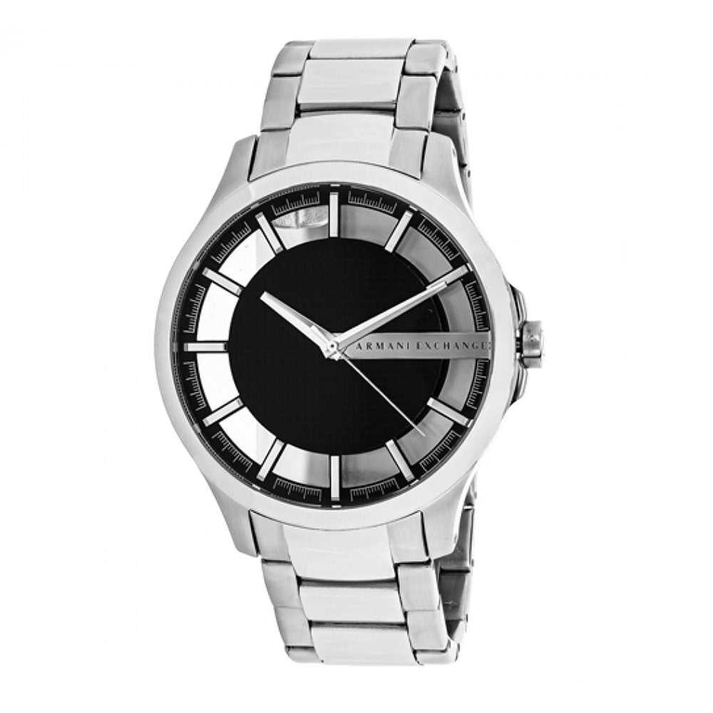 ARMANI EXCHANGE AX2179 Men's Stainless Steel Analog Quartz Watch - Silver Dial, Water Resistant, Perfect for Business & Casual Wear