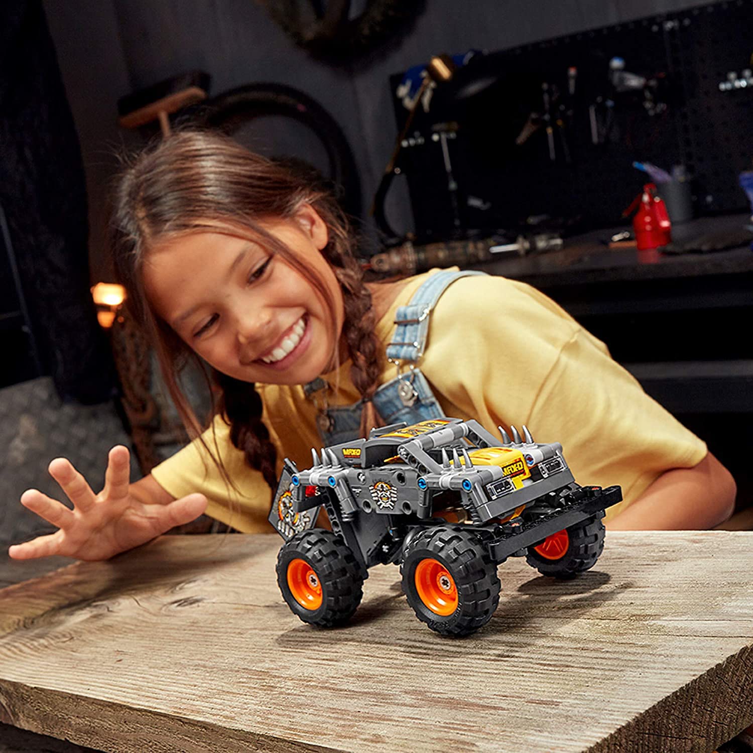 LEGO Technic 42119 Monster Jam Max-D Truck Building Kit - 230 Pieces, STEM Toy for Kids Ages 8+, Perfect for Creative Play & Collectors (New 2021 Model) - Great for Birthday Gifts & Construction Playtime