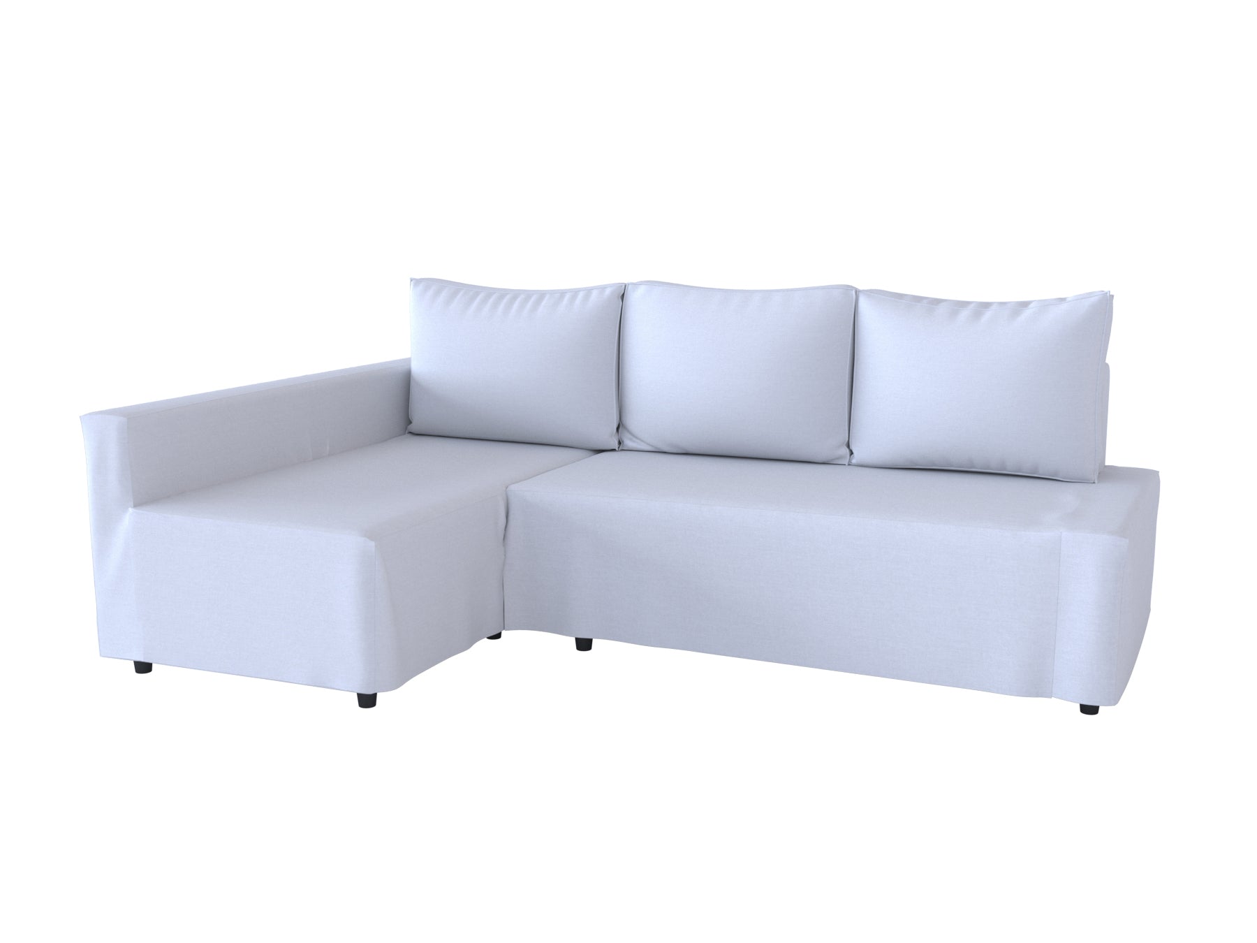 Friheten Corner Sofa Bed Cover - Loose Fit Right Arm Sectional Slipcover - Durable Stretch Fabric for Living Room, Bedroom, or Guest Room