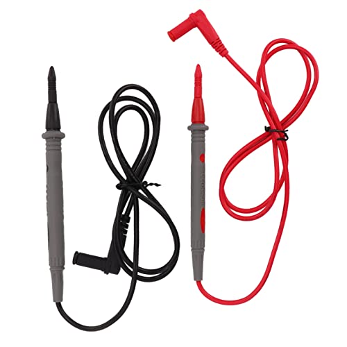High-Quality Multimeter Probe with Heat-Resistant Double Layer Insulation - Professional Industrial Electrical Testing Tool for Electricians, Engineers & DIY Use in Labs, Workshops & Home Repairs