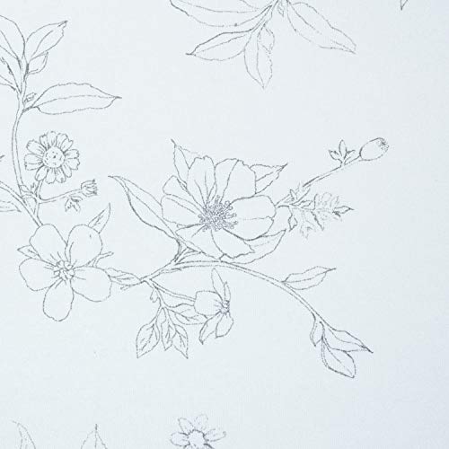Sketch Floral White