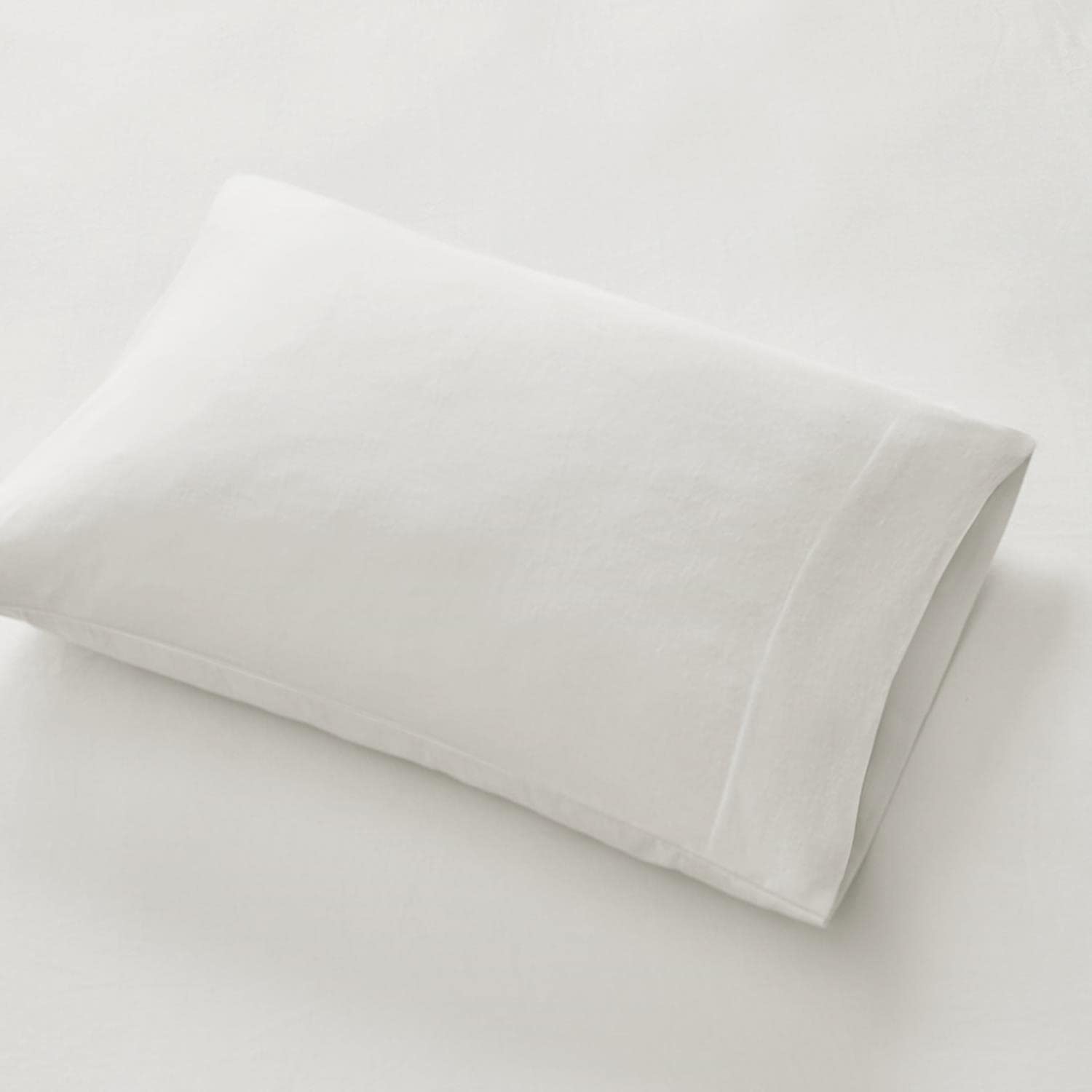 Beautyrest Oversized King Size Cotton Flannel Sheet Set - 4 Piece Ivory Solid - Ultra Soft & Cozy for Winter Bedding, Perfect for Cold Nights & Warm Sleep