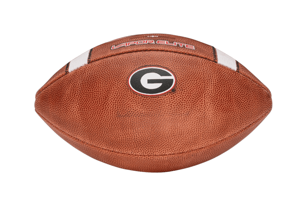 Official Nike Vapor Elite Game Model Football - Georgia Bulldogs Team Edition | Perfect for College Football Games, Training & Fan Collection