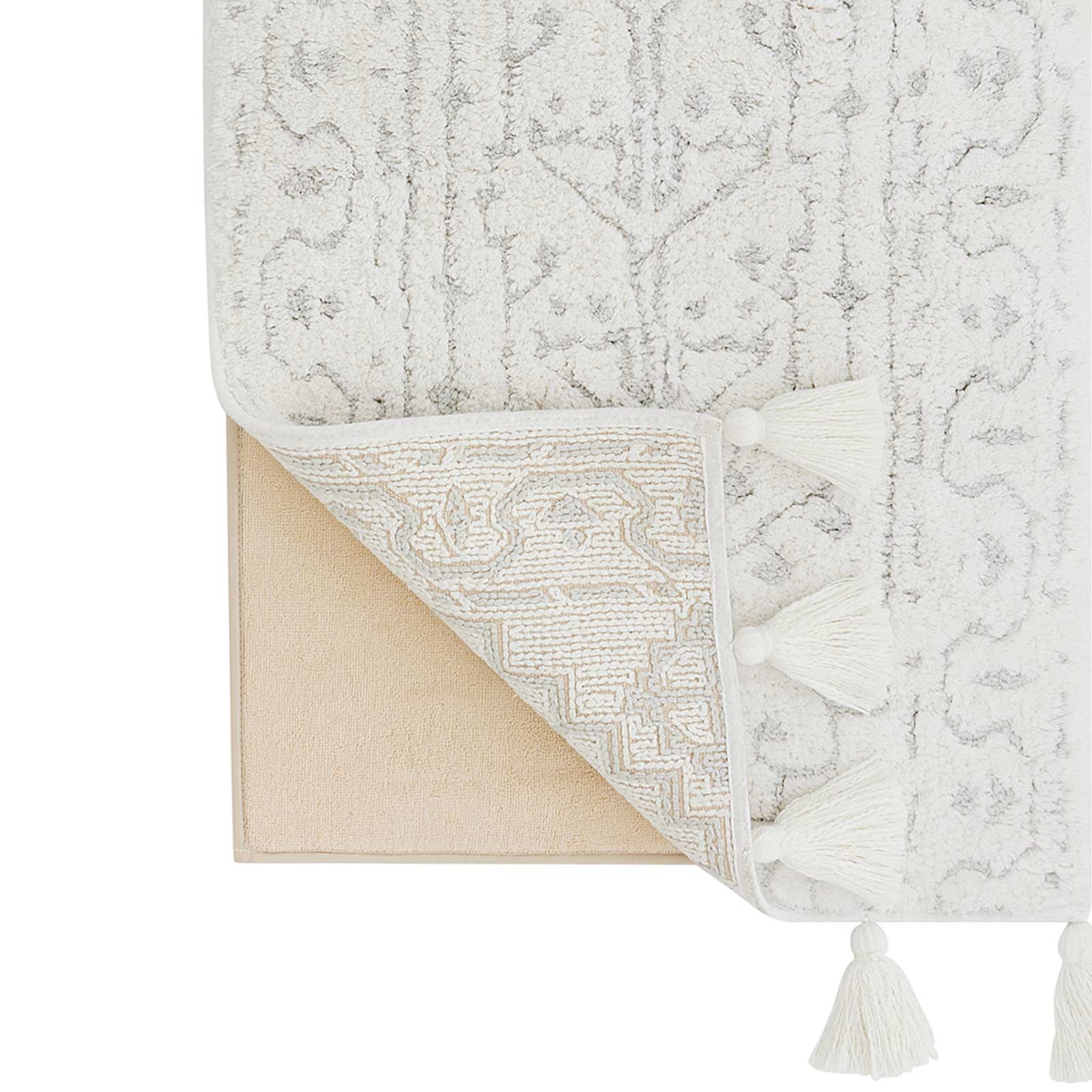 Soft Plush Bath Mat for Bathroom - Non-Slip Absorbent Memory Foam Floor Rug - Cozy Home Decor for Shower, Tub & Vanity Area (Arden Collection)
