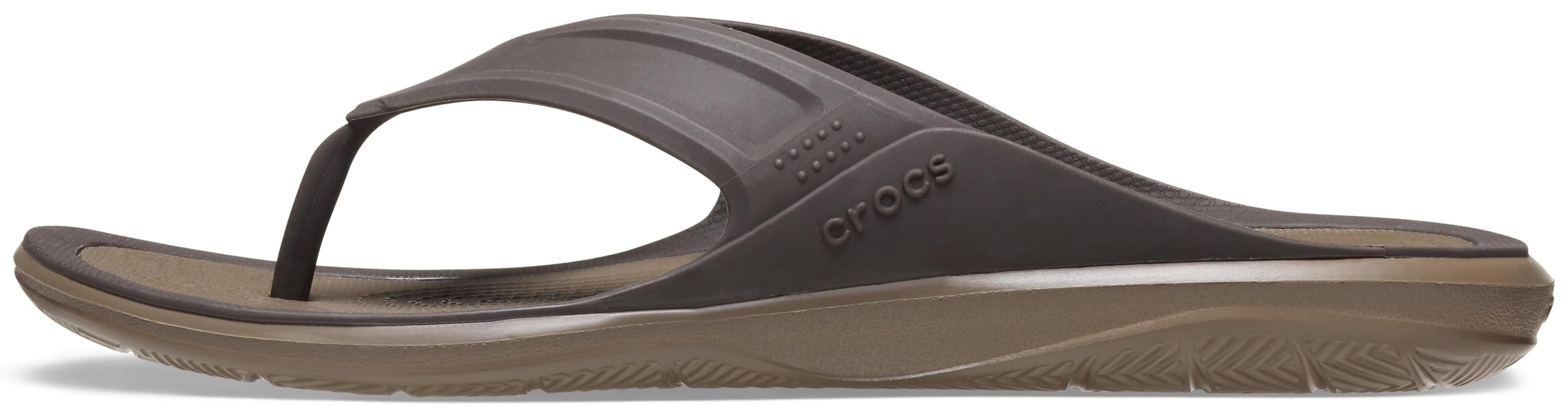 Crocs Men's Swiftwater Wave Flip Flops - Comfortable Water Sandals for Beach, Pool & Outdoor Activities | Lightweight & Quick-Drying Men's Slides