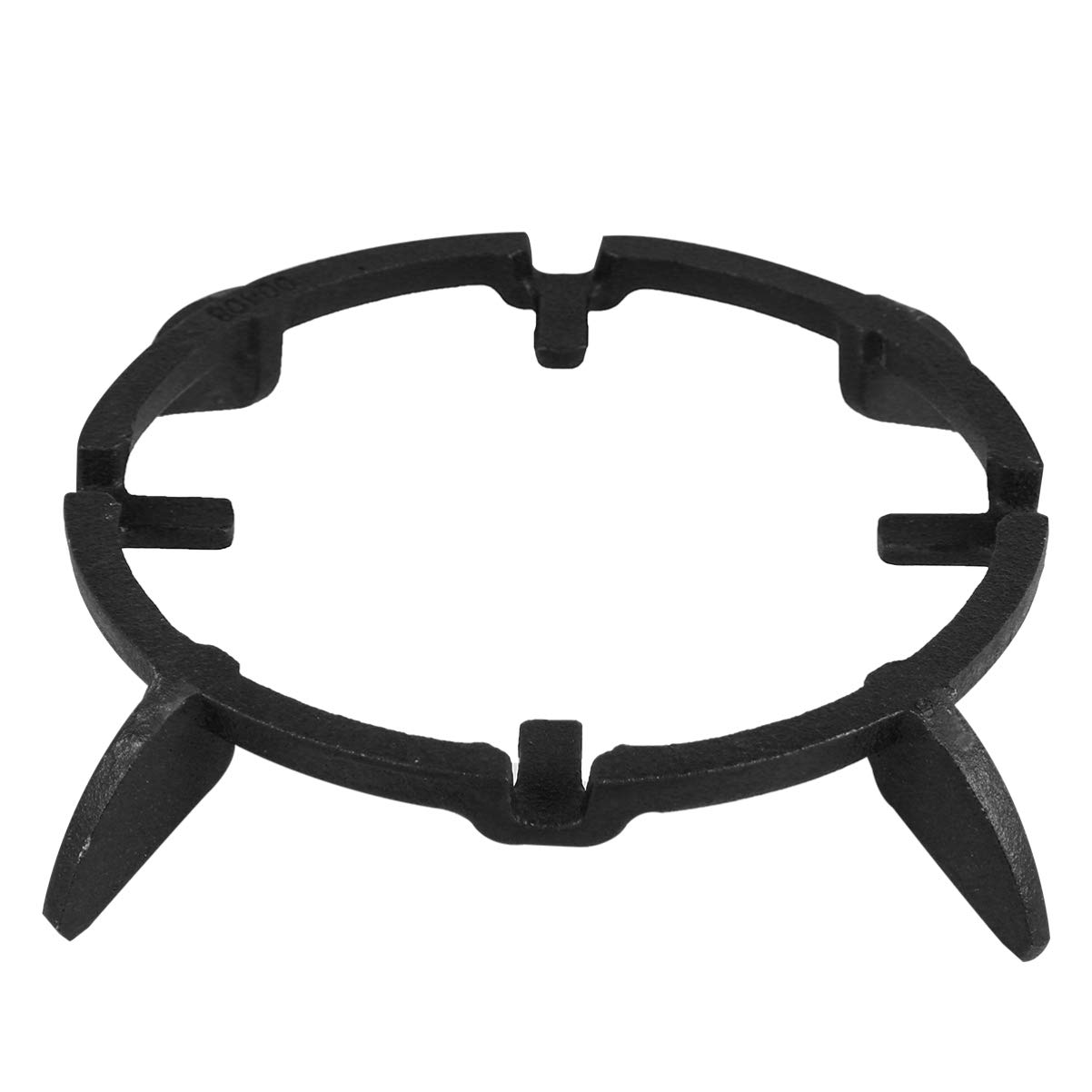 Non-Slip Black Cast Iron Stove Trivets - Heavy Duty Wok Support Ring & Cooktop Pan Holder for Gas Stove - Perfect for Kitchen, Camping & Outdoor Cooking Accessories