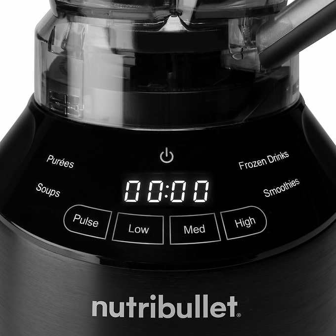 Nutribullet Digital Smart Touch 1500W High-Speed Blender with Single-Serve Cups - Large Capacity for Smoothies, Protein Shakes & Meal Prep - Perfect for Kitchen, Gym & Healthy Lifestyle