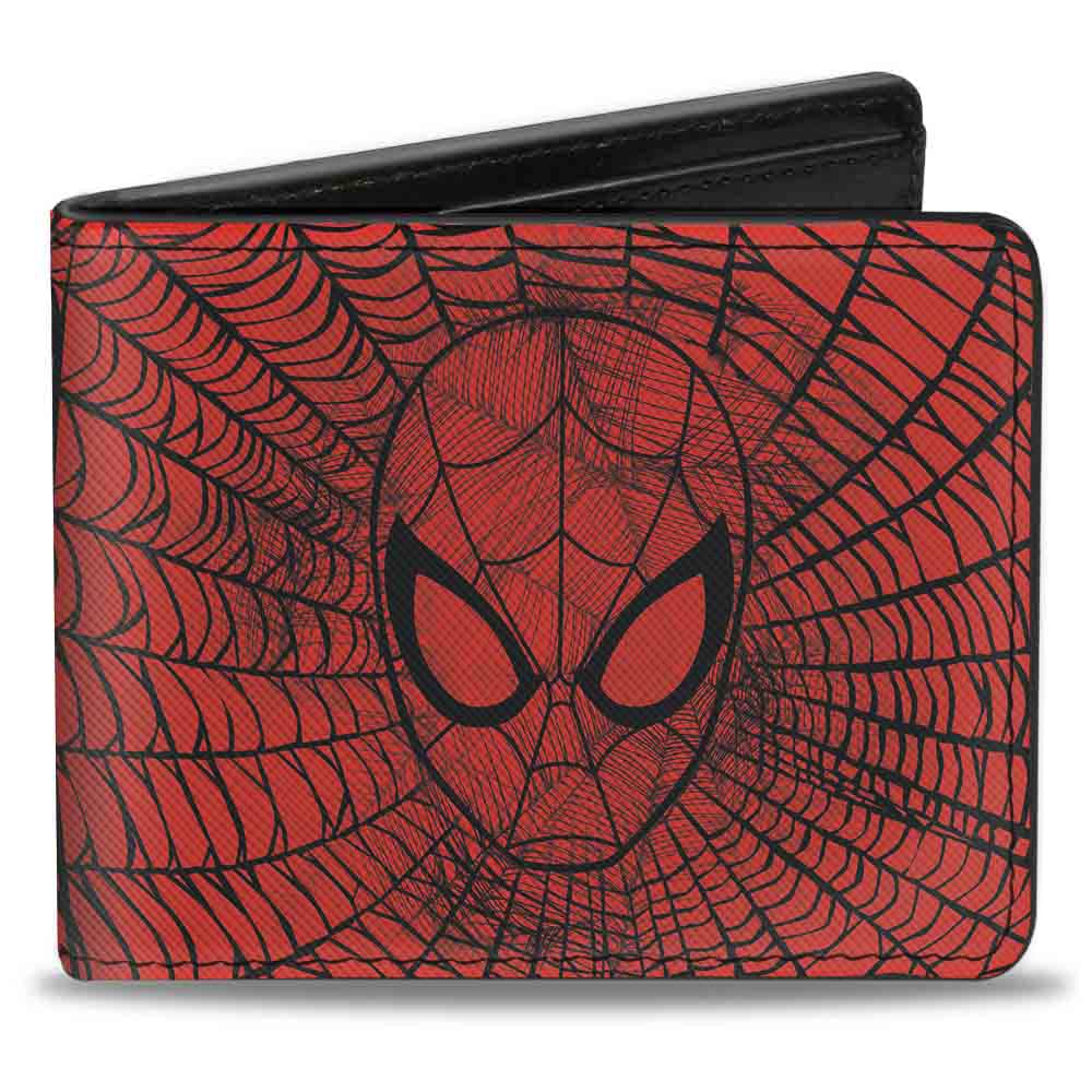 Spider-Man Bifold Wallet - Slim Leather Wallet for Men with Superhero Design | Perfect for Everyday Use, Gift Giving & Comic Book Fans