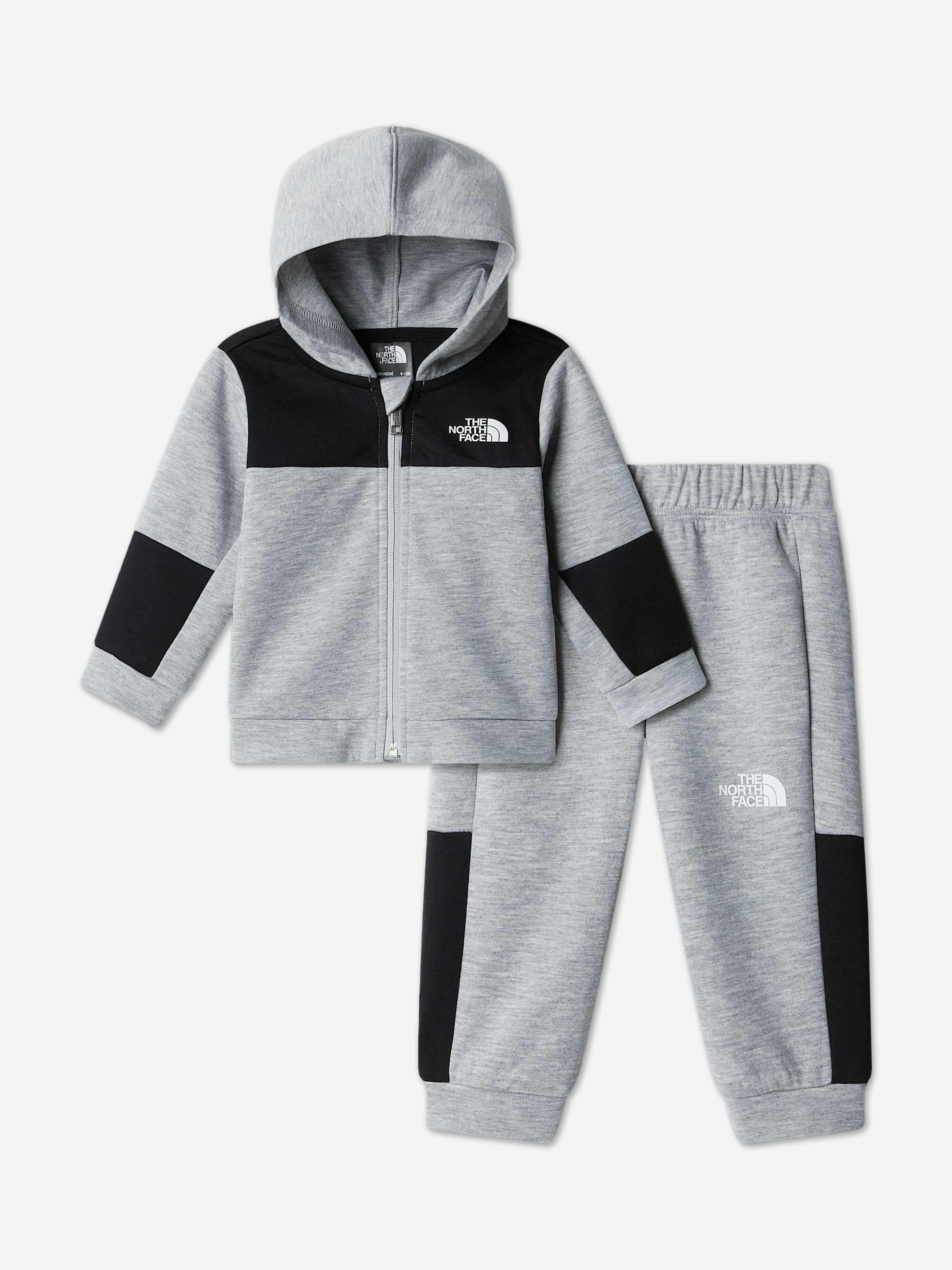 Baby Easy Full Zip Tracksuit in Grey - Soft Cotton Jumpsuit for Infants & Toddlers - Perfect for Playtime, Outings & Family Photos
