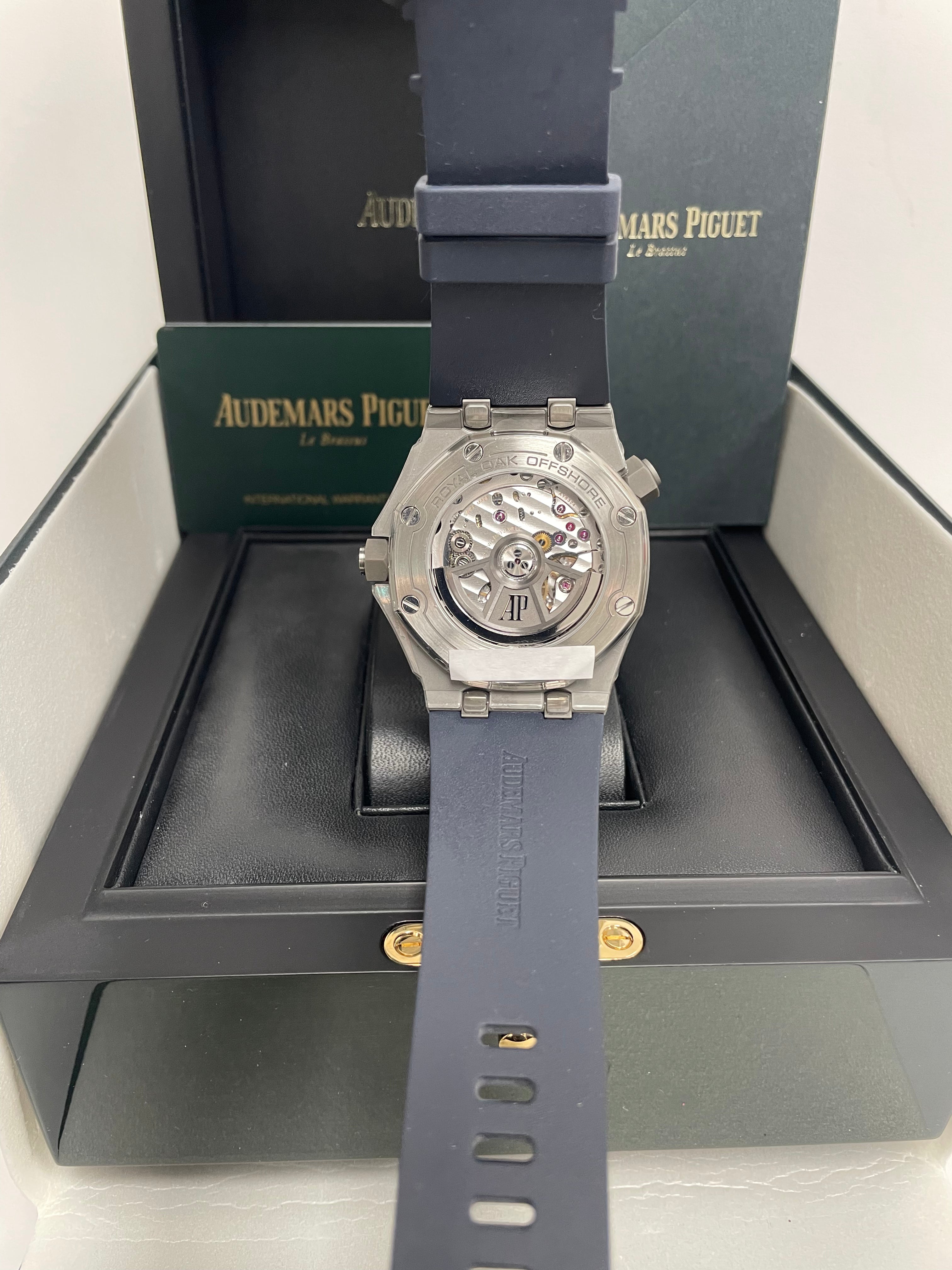 Audemars Piguet Royal Oak Offshore Diver Men's Watch - Blue Dial Stainless Steel 15720ST.OO.A027CA.01 - Luxury Dive Watch for Water Sports & Formal Occasions