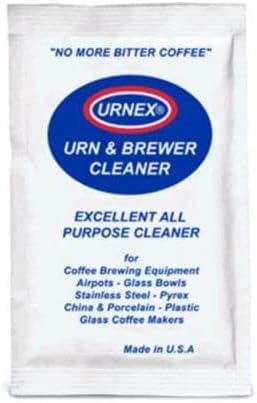 Original Urnex Urn & Brewer Cleaner - 100 Pack (11-URN100-1) | Professional Coffee Equipment Cleaning Solution for Restaurants, Cafes & Home Brewing