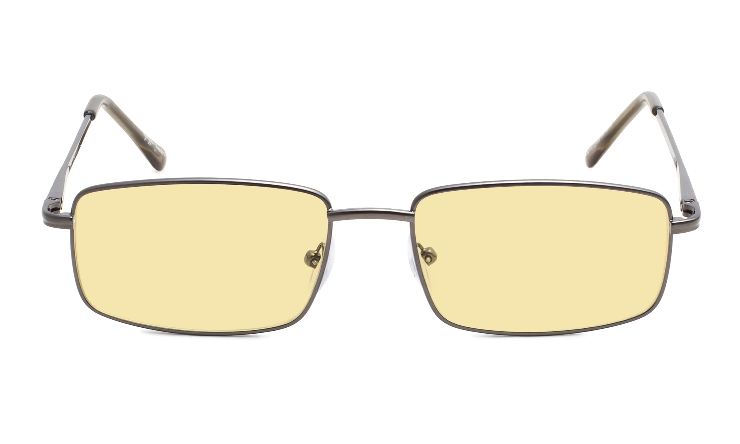 3 Pack Blue Light Blocking Reading Glasses for Men - Anti Eye Strain Computer Glasses with +1.25 Magnification, Yellow Tinted Lenses for Screen Time & Digital Eye Fatigue Relief - Perfect for Office Work, Gaming & Late Night Reading