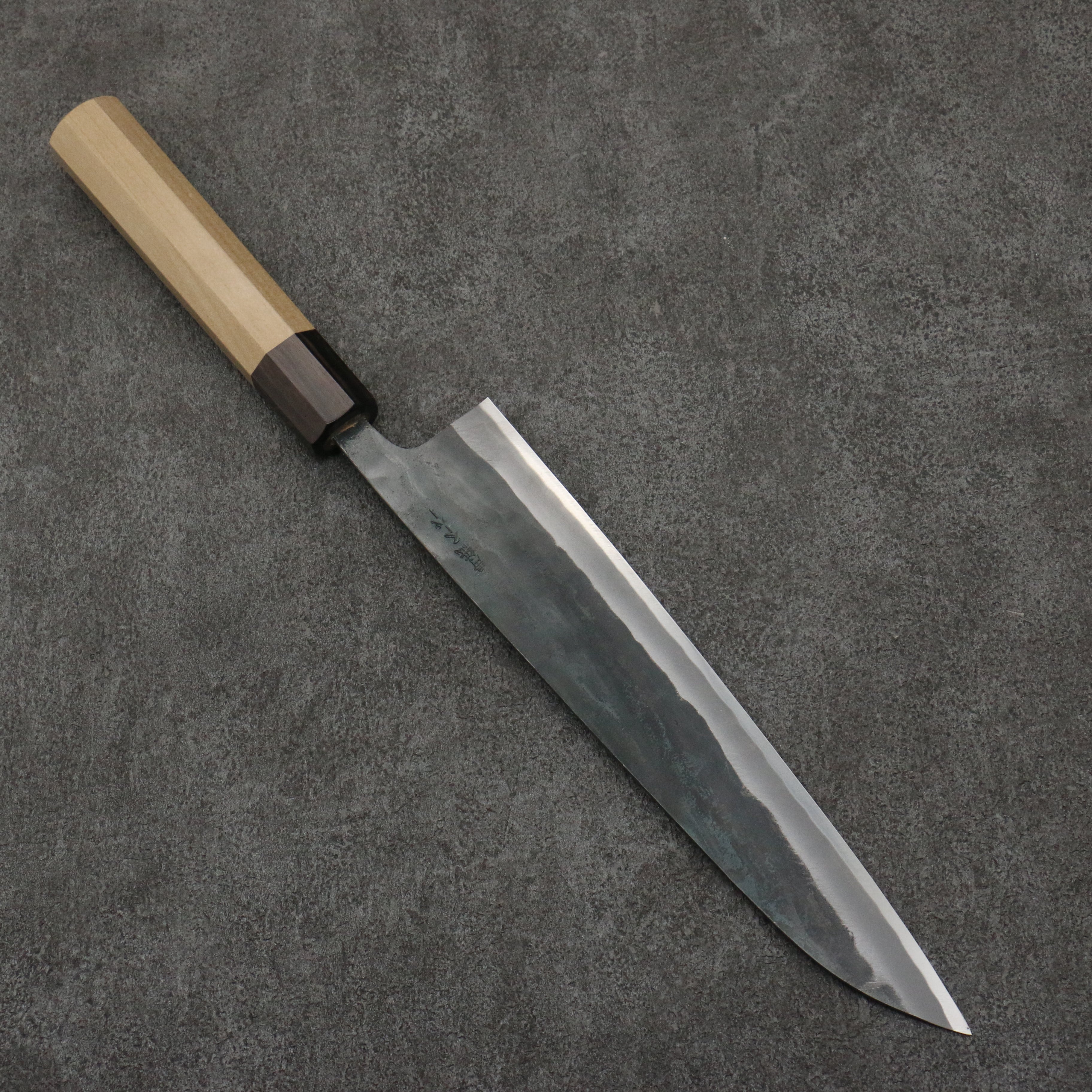 Premium Seisuke Blue Super Black Gyuto Japanese Chef Knife 240mm - High Carbon Steel Blade with Magnolia & Ebony Handle - Perfect for Sushi, Sashimi & Meat Cutting